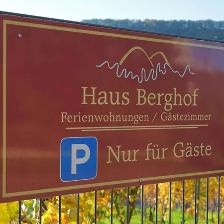 Haus Berghof Moselpanorama Daire *